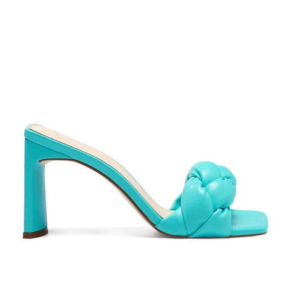 New Jessica Simpson Sassia High Heel Slide in Aqua - Picture 8 of 16